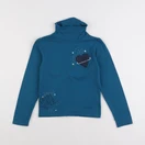Vertbaudet - sous-pull bleu - 8 ans