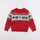 Vertbaudet - pull rouge - 4 ans