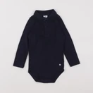 Petit Bateau - body à col bleu - 18 mois