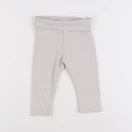 H&M - legging beige - 6/9 mois