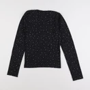 Zara - tee-shirt noir, argent - 13/14 ans