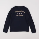 Vertbaudet - sweat bleu - 10 ans