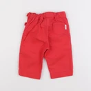 Jacadi - pantalon rouge - 12 mois