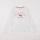 Vertbaudet - tee-shirt or, rose - 10 ans