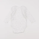 Zara - body blanc - 9/12 mois