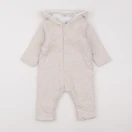 Petit Bateau - combinaison beige - 12 mois