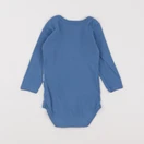 Petit Bateau - body bleu - 12 mois