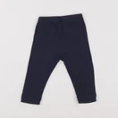Petit Bateau - legging bleu - 12 mois