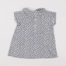 Petit Bateau - robe bleu - 3 mois
