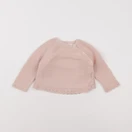 Zara - pull rose - 6/9 mois