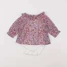 Boutchou - body blouse rose - 3 mois