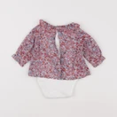 Boutchou - body blouse rose - 3 mois