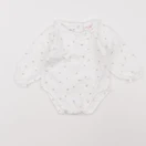 Zara - body à col blanc - 1/3 mois