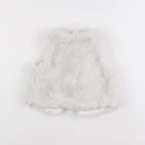 Vertbaudet - gilet blanc - 3 ans