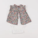 Boutchou - body blouse multicolore - 1 mois