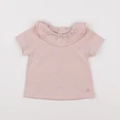 Petit Bateau - tee-shirt rose - 3 mois