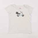 Bonton - tee-shirt blanc - 2 ans