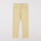 Vertbaudet - jegging jaune - 6 ans