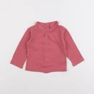 Vertbaudet - sous-pull rose - 9 mois