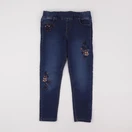 Vertbaudet - jegging bleu - 7 ans