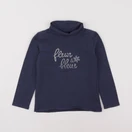 Vertbaudet - sous-pull bleu - 4 ans