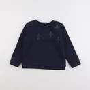 Jacadi - sweat bleu - 6 ans