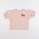 Vertbaudet - tee-shirt rose - 6 ans