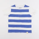 Thinking Mu  - tee-shirt bleu - 6/7 ans