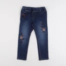 Vertbaudet - jegging bleu - 4 ans