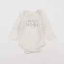 Tape à l'oeil - body beige - 1 mois
