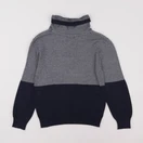 Vertbaudet - pull bleu - 8 ans