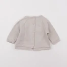 Vertbaudet - sweat marron - 9 mois