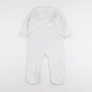 Vertbaudet - pyjama velours blanc - 2 ans