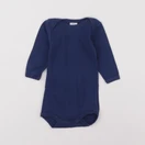 Petit Bateau - body bleu - 3 mois