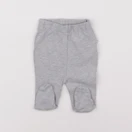 Vertbaudet - legging gris - 0 mois