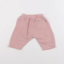 Bonton - pantalon rose - 6 mois