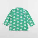 Lucas du Tertre - chemise vert - 3 ans