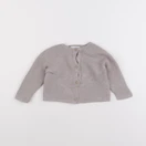Zara - gilet marron - 3/6 mois