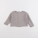 Zara - gilet marron - 3/6 mois