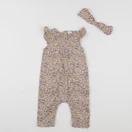 Vertbaudet - combinaison multicolore - 9 mois