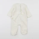 Vertbaudet - pyjama coton blanc - 6 mois