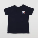 Vertbaudet - tee-shirt imprimé au dos bleu - 5 ans
