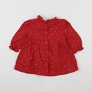 Vertbaudet - robe rouge - 6 mois