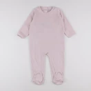 Vertbaudet - pyjama velours rose - 2 ans