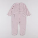 Vertbaudet - pyjama velours rose - 2 ans