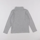 Vertbaudet - sous-pull gris - 8 ans