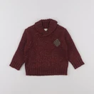 Vertbaudet - pull rouge - 2 ans