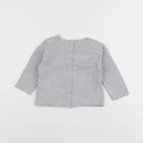 Vertbaudet - tee-shirt gris - 9 mois