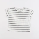 Vertbaudet - tee-shirt beige, bleu - 6 mois