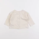 Vertbaudet - tee-shirt beige - 9 mois